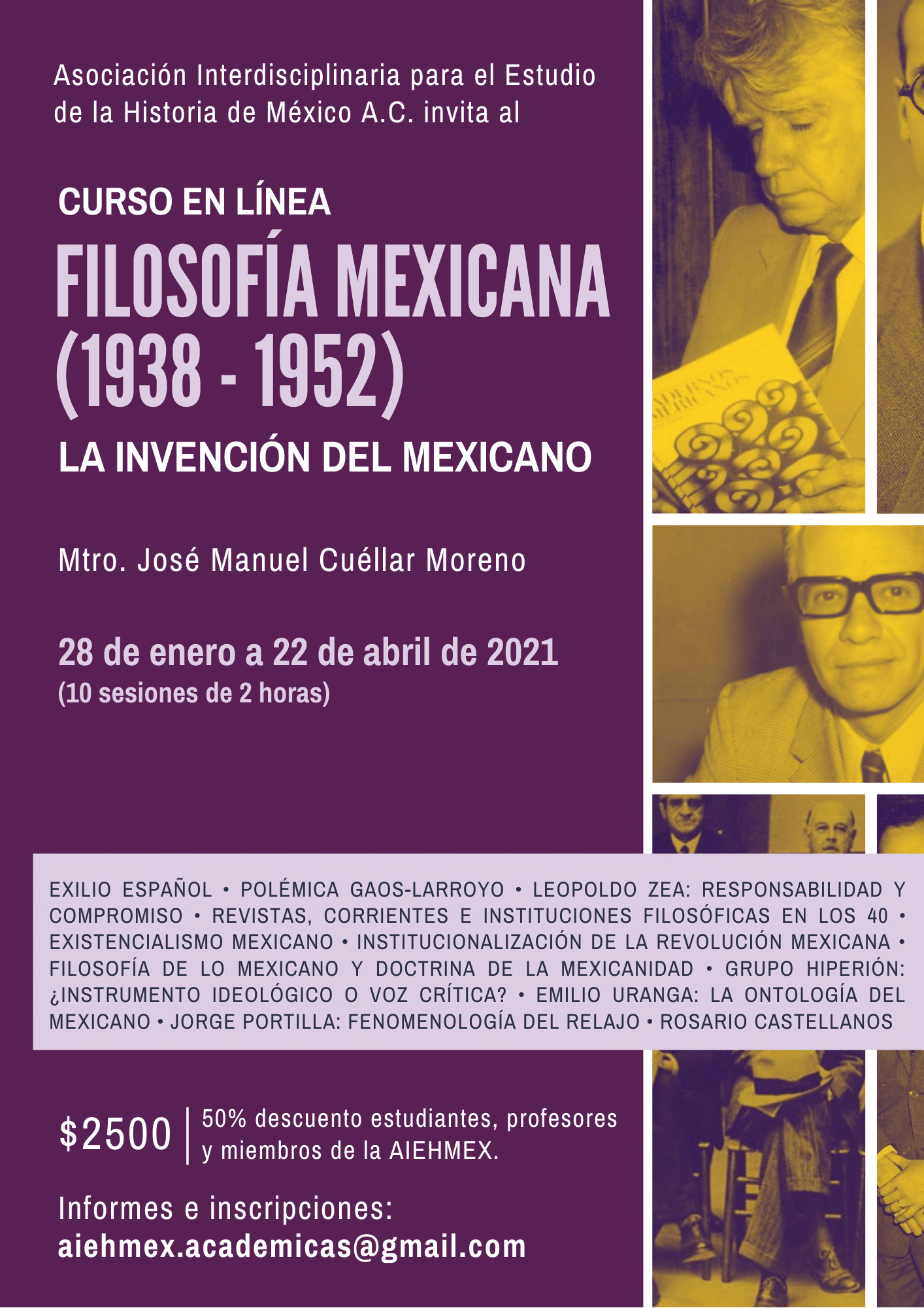 Filosofía mexicana 1938-1952